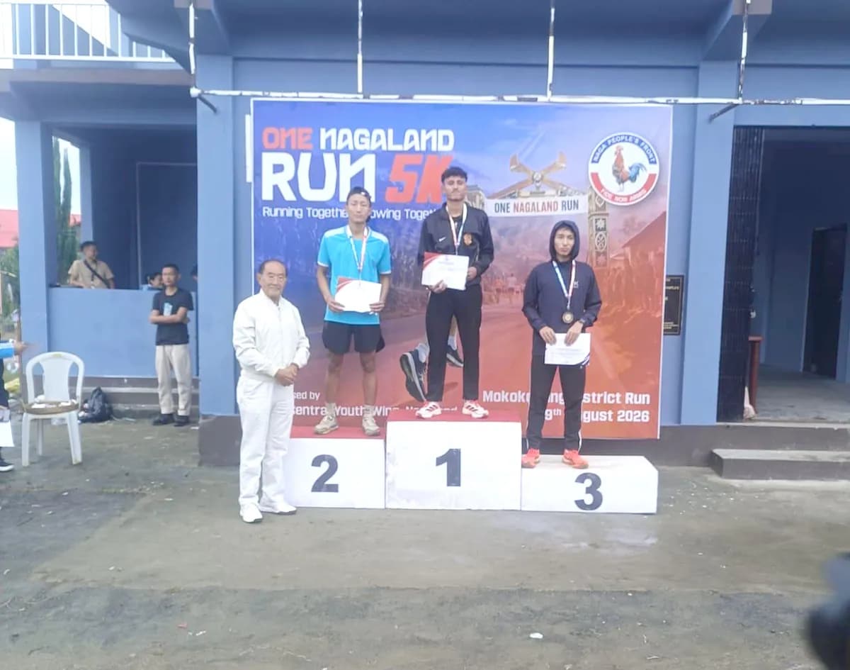 One Nagaland Run 5K held in Mokokchung