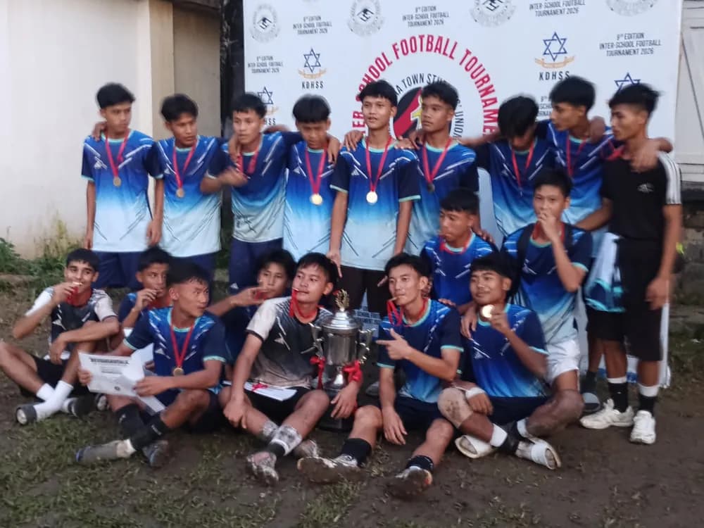 GHSS Medziphema, SFS Higher Secondary School win Inter-School Football Tournament