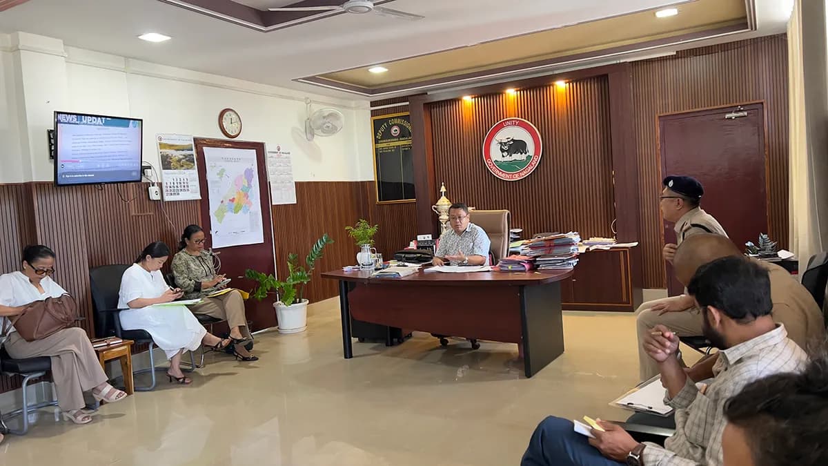 Chümoukedima DC calls for coordinated anti-drug efforts
