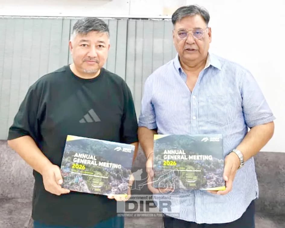 Coffee table book on Athletics Federation of India Kohima AGM released