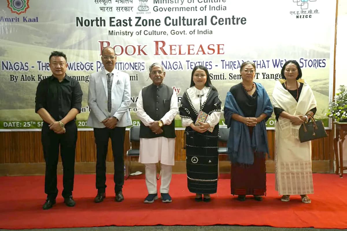 Governor releases two books on Naga heritage
