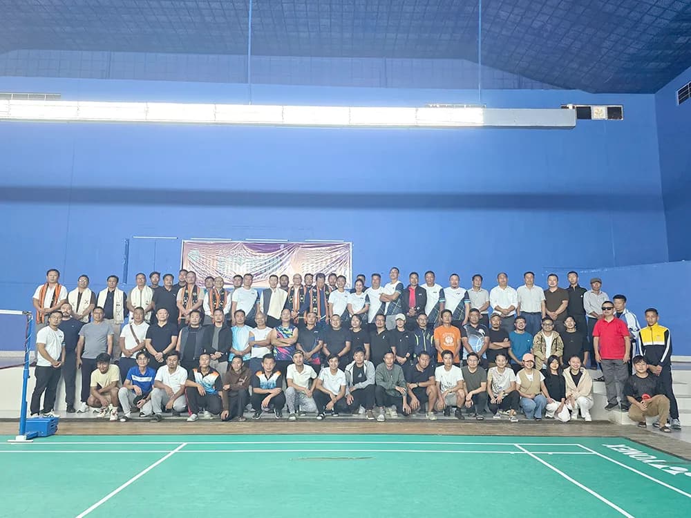 Khezhakeno Kikruma Badminton Association conducts tournament in Kohima
