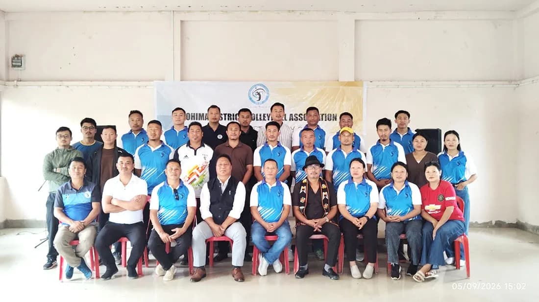 Kohima District Volleyball Association celebrates 21st foundation day