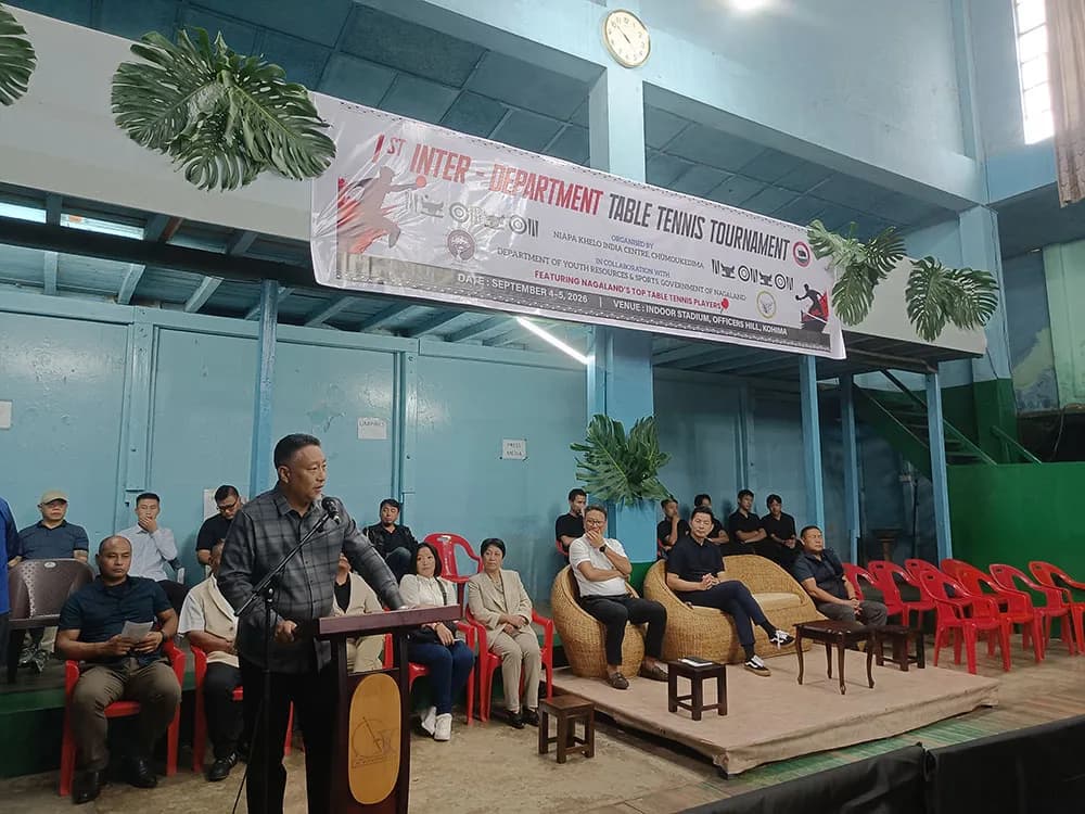 21 departments compete in Inter-Department Table Tennis Tournament