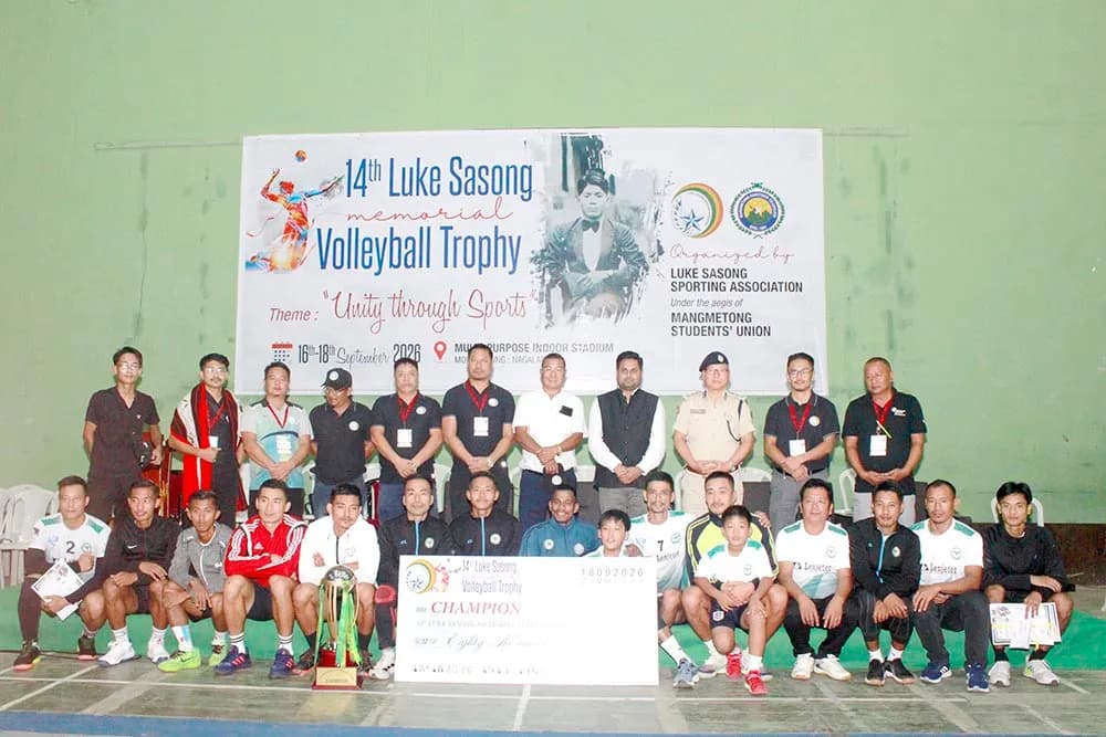 Changtongya Volleyball Association win 14th Luke Sasong Memorial Volleyball Trophy