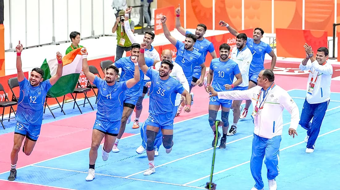 India maintain choke-hold on Asiad Kabaddi gold; Both men and women finish on top
