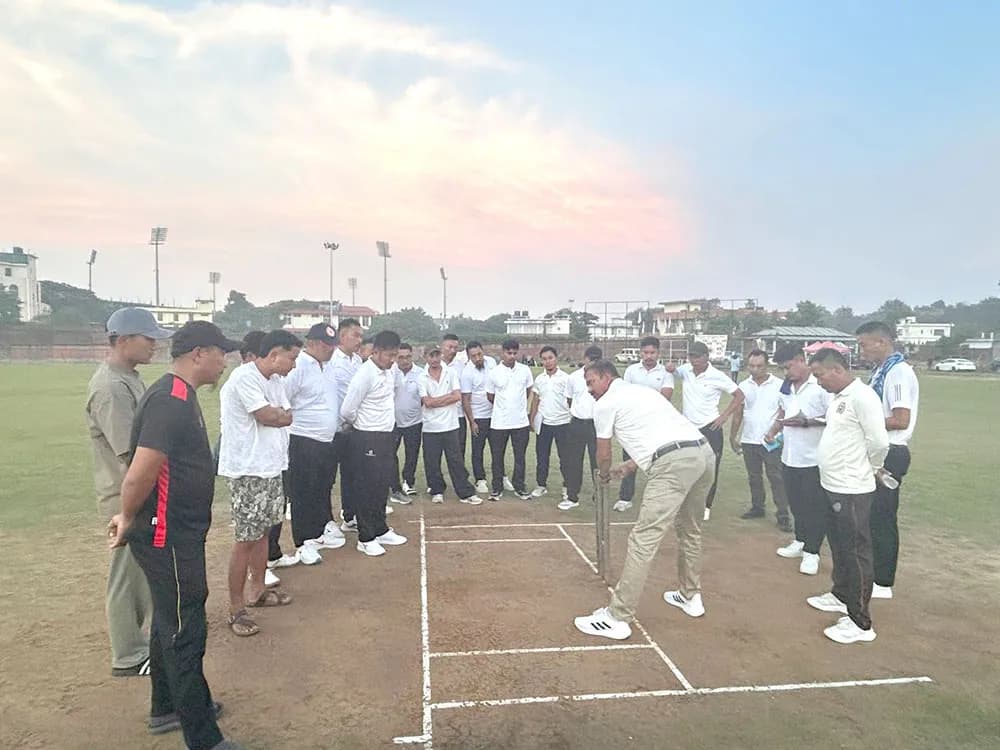 Nagaland Cricket Association concludes four-day umpire course at Sovima