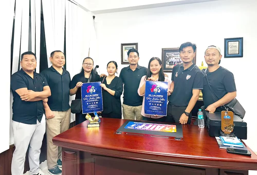 NFA Media and District Affairs Committee meets in Kohima ahead of Dr. T Ao Trophy