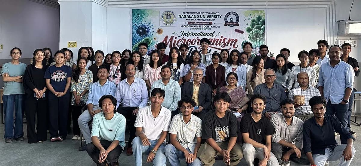 Nagaland University celebrates International Microorganism Day