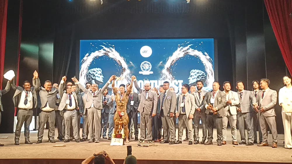 Sikkim's Asish Limboo wins Mr. Northeast Champion of Champions title