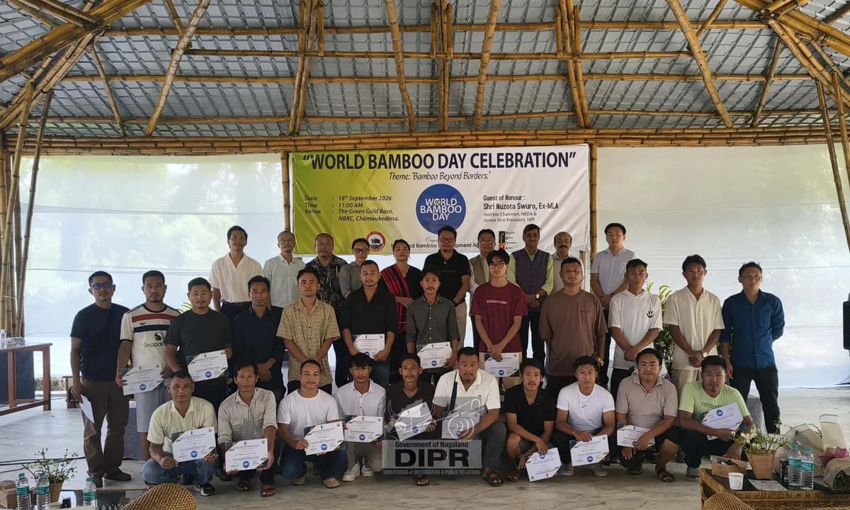 Nagaland observes World Bamboo Day