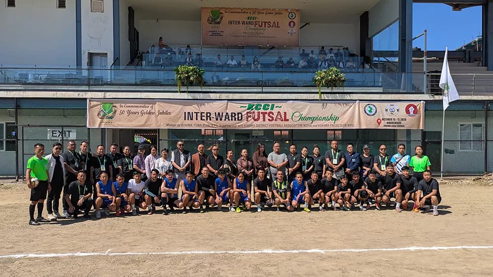 KCCI Inter-ward Futsal Championship begins in Kohima