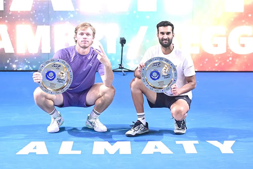 Yuki wins first ATP title of 2026 and fifth overall with Almaty Open doubles triumph