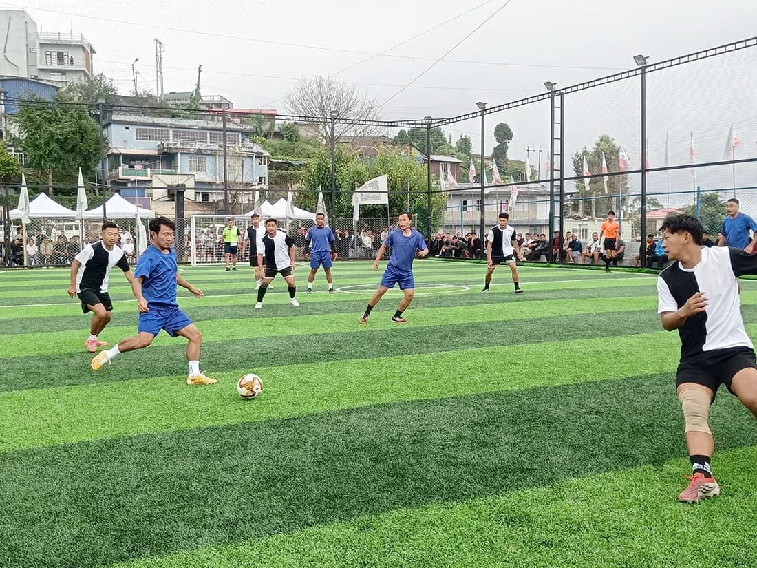 NPF 10th Northern Angami I Assembly Constituency Futsal Tournament begins in Kohima