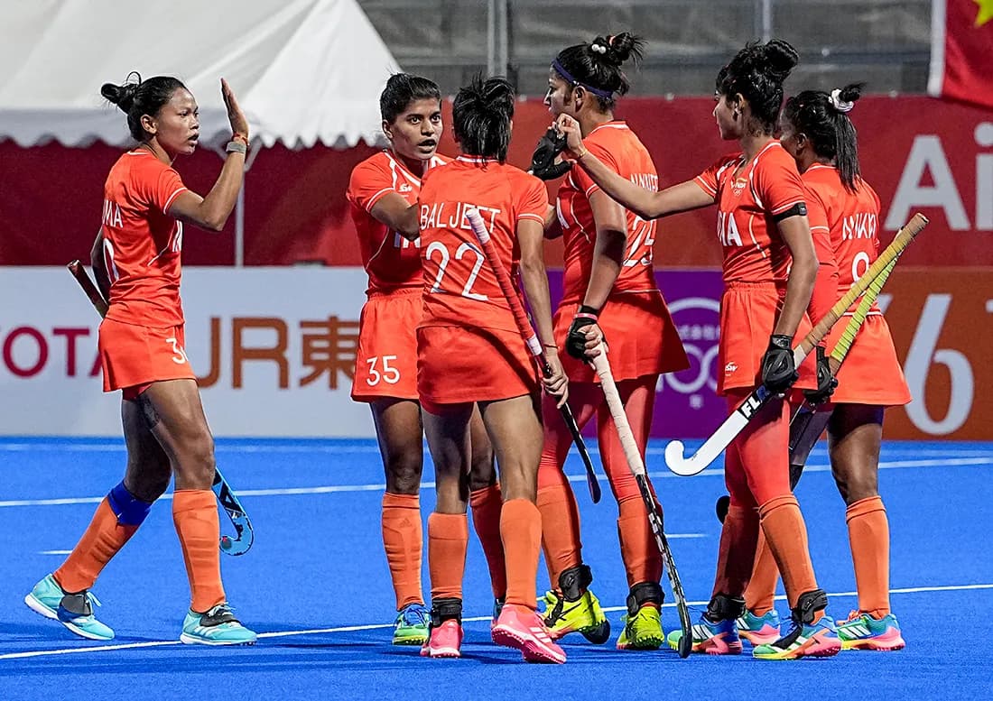 India women's hockey team wins Asian Games gold after 44 years, qualifies for 2028 Olympics