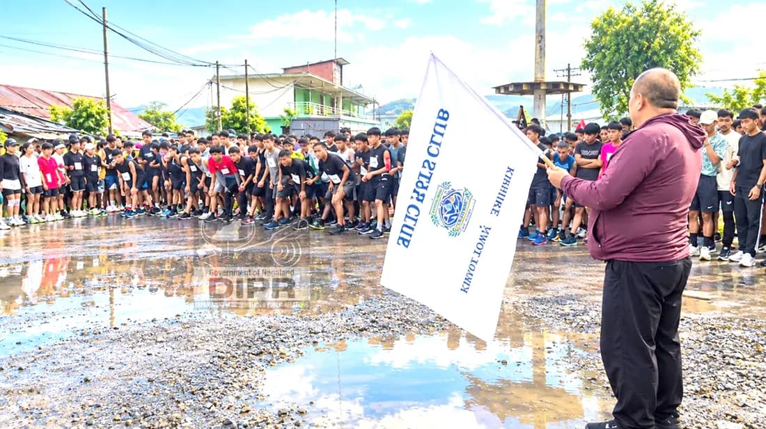 Officers' Club Kiphire conducts Open Kiphire District Marathon