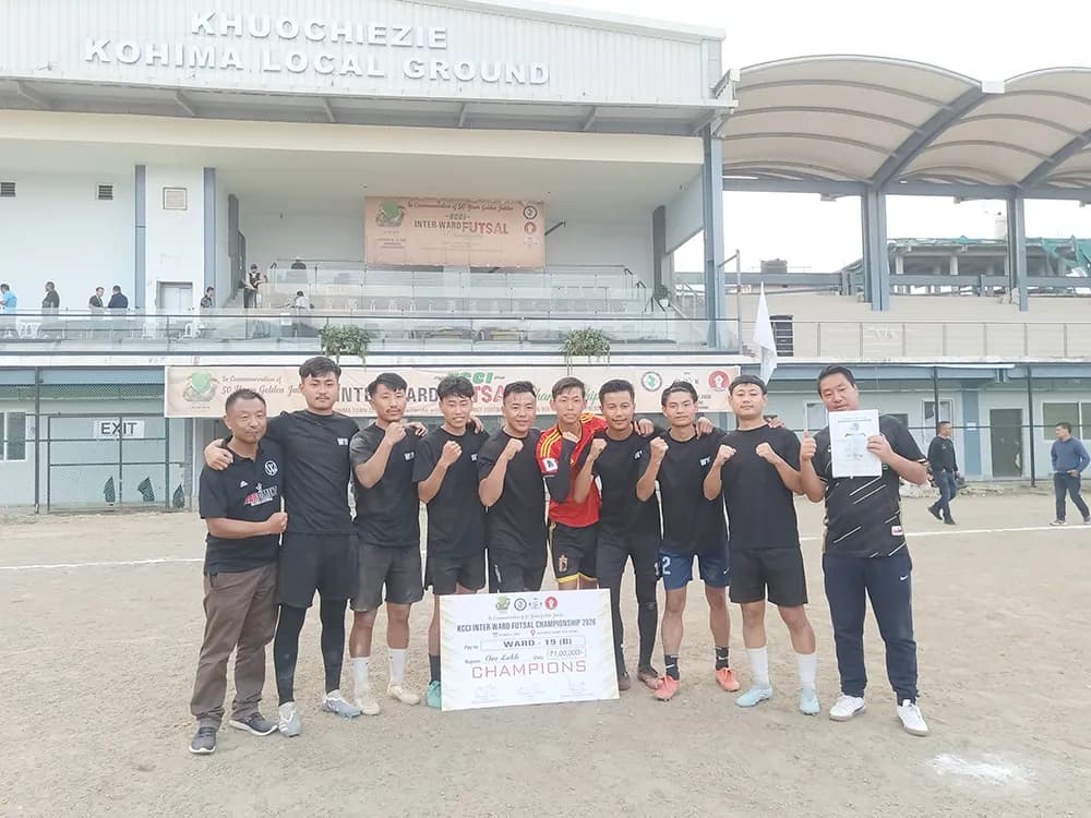 Ward 19 'B' win KCCI Inter-Ward Futsal Championship