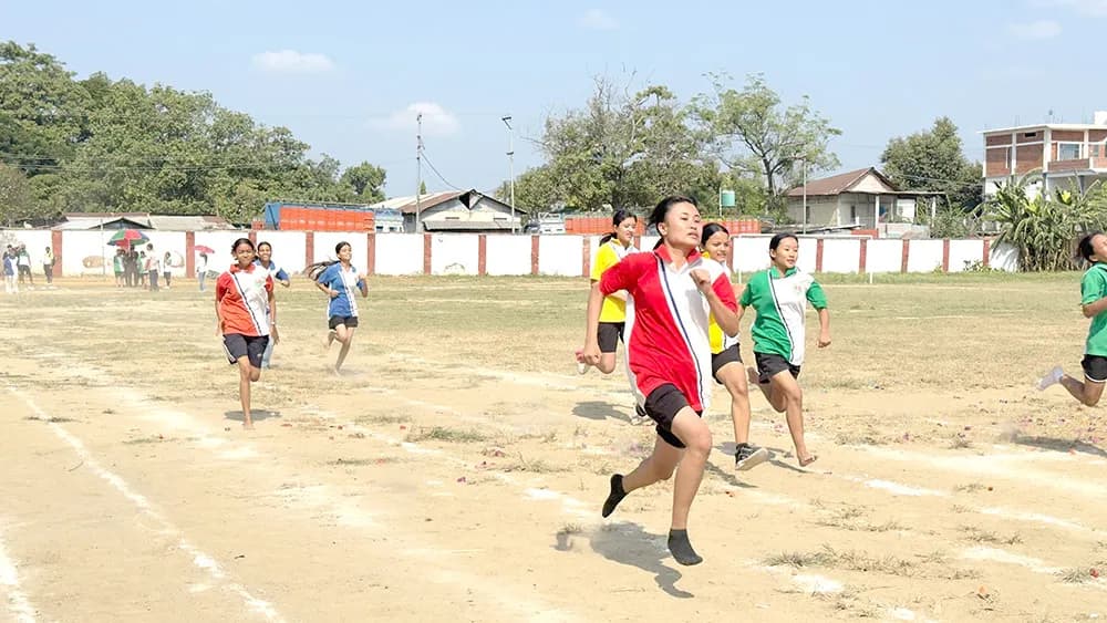 MGM Higher Secondary School holds annual sports in Dimapur