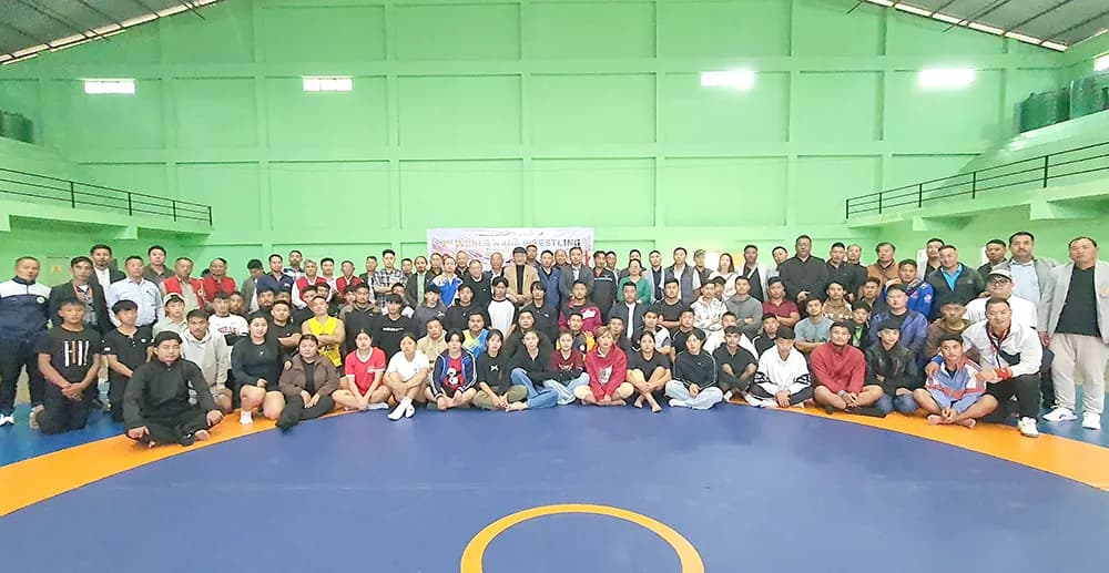 Nagaland Wrestling Association selects 15 for UWW World Wrestling Championship