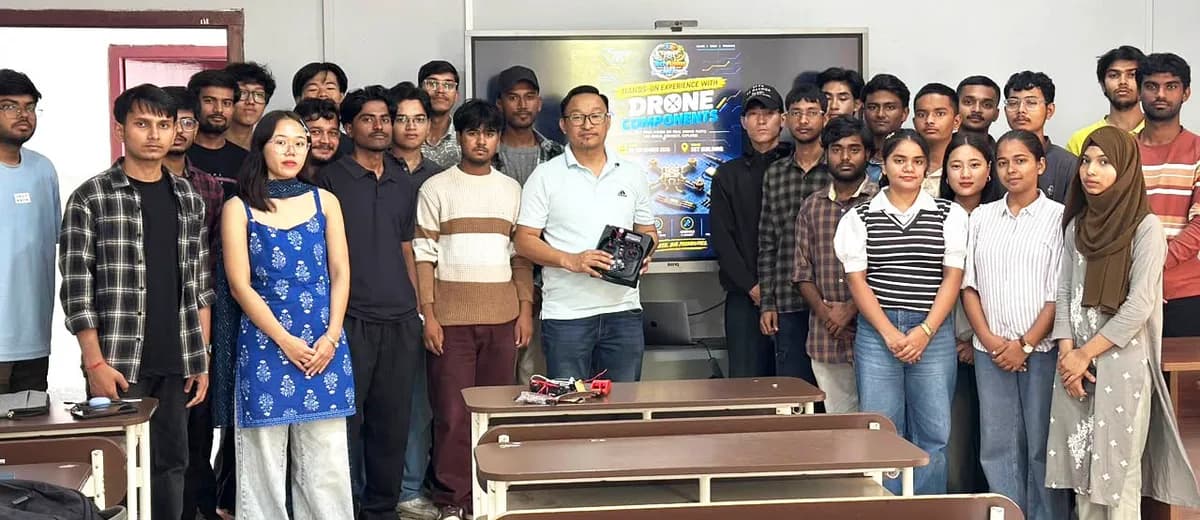 Nagaland University holds hands-on drone workshop