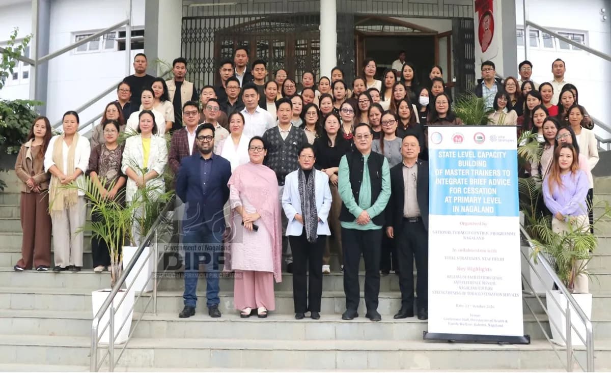 Nagaland steps up tobacco cessation efforts