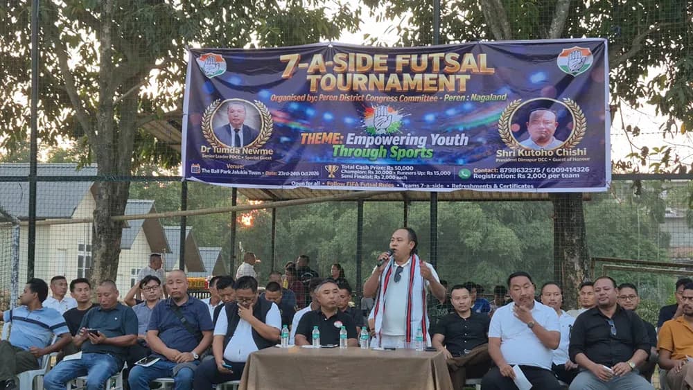 Nisshi FC win Peren District Congress Committee futsal tournament in Jalukie