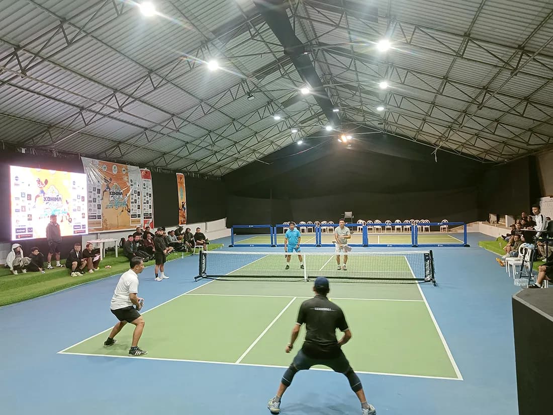 Viketho Kechü named best player at Kohima Master Pickleball Championship