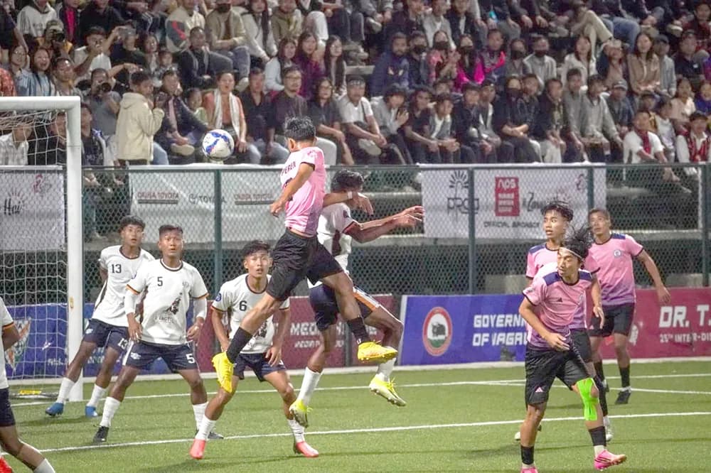 Defending champions Mon defeat Peren 2-1 to enter Dr. T Ao Trophy final