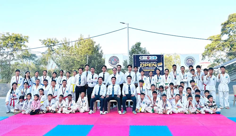 Warrior Dojang wins Nagaland Open ITF Taekwon-do Championship